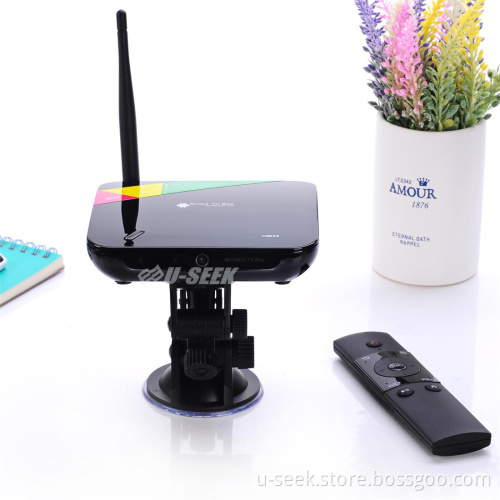 Android 4.2 Google Smart Quad-Core TV Box with 2.0MP Webcam Mic